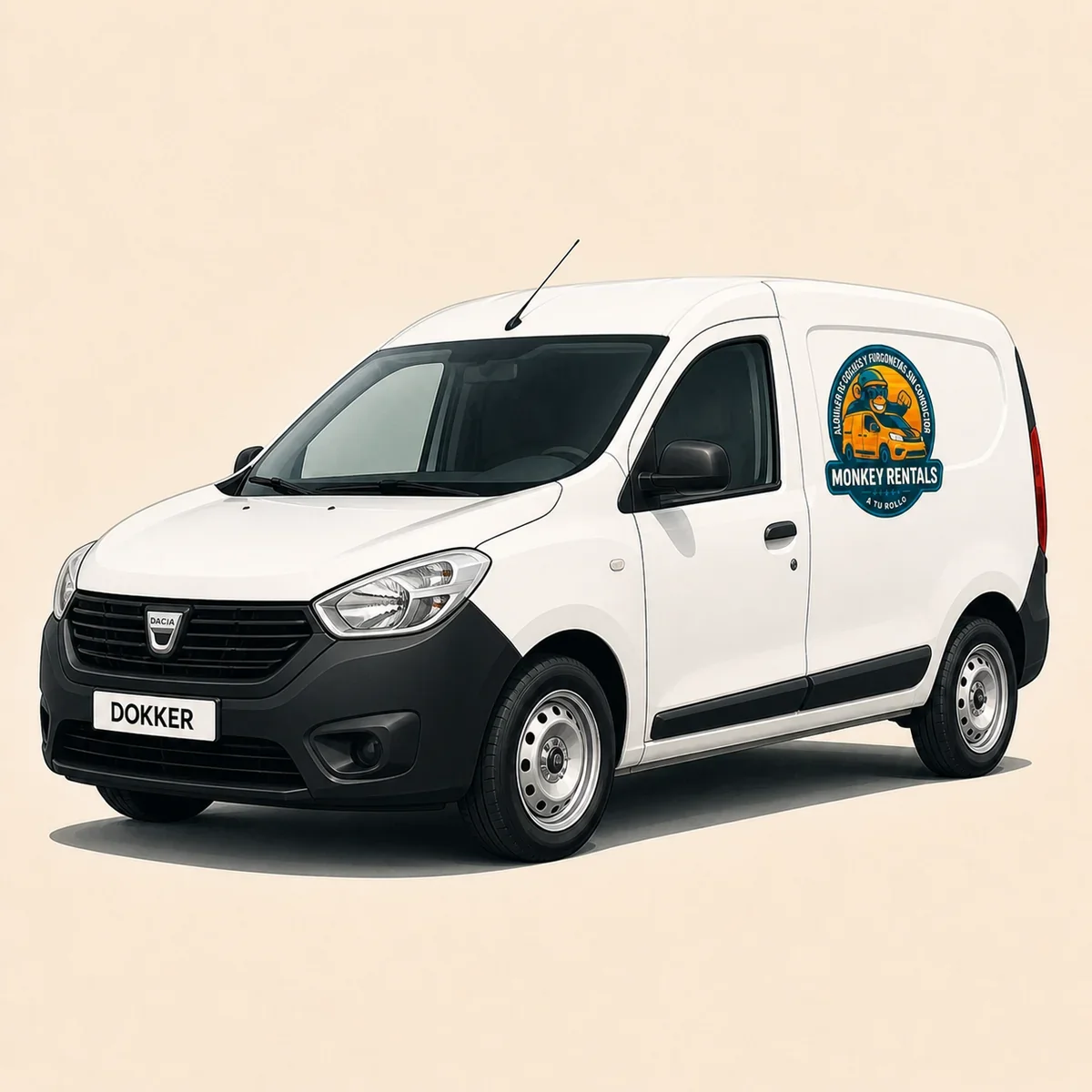 Dacia Dokker en alquiler sin fianza en Sabadell · Monkey Rentals