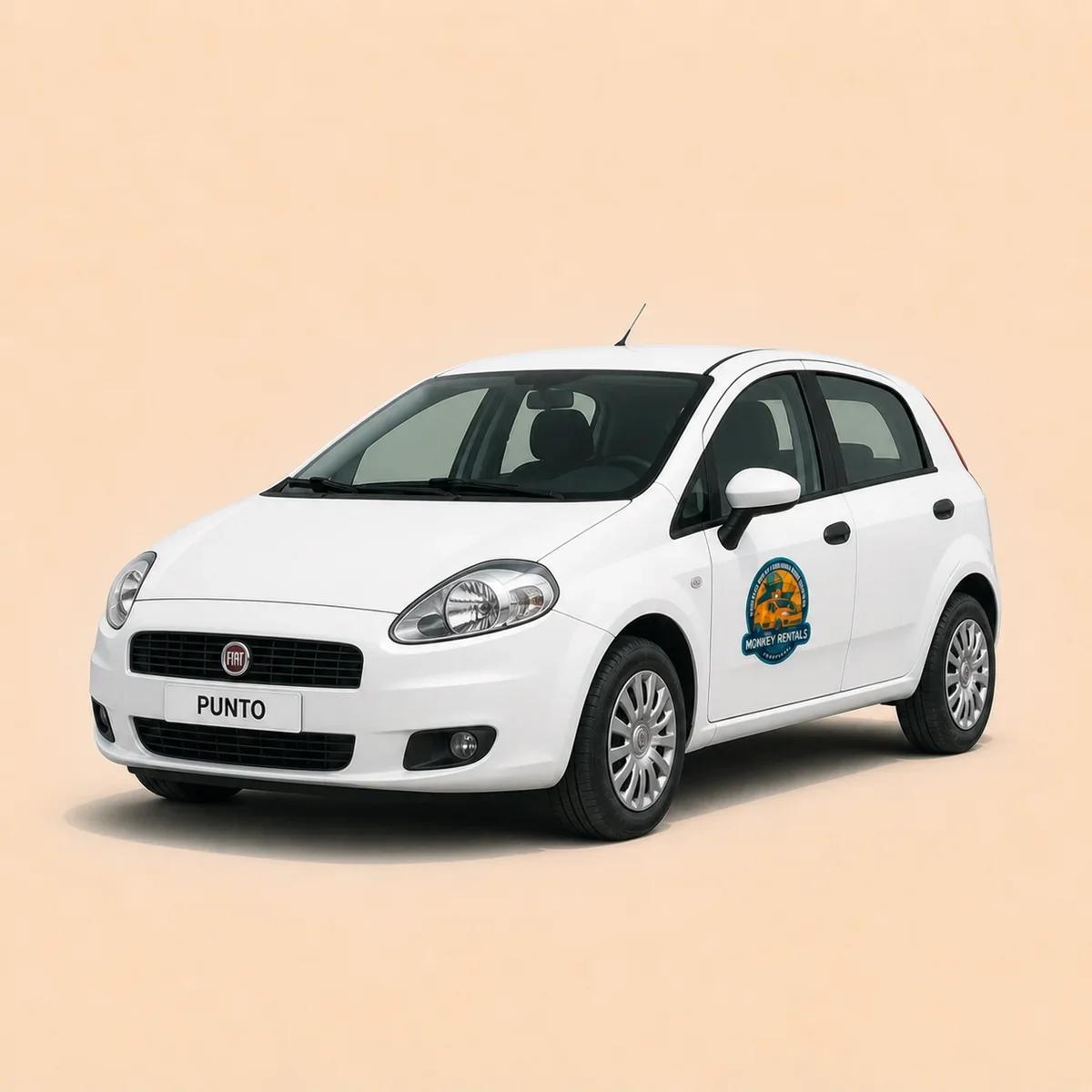 Fiat Punto en alquiler sin fianza en Sabadell · Monkey Rentals