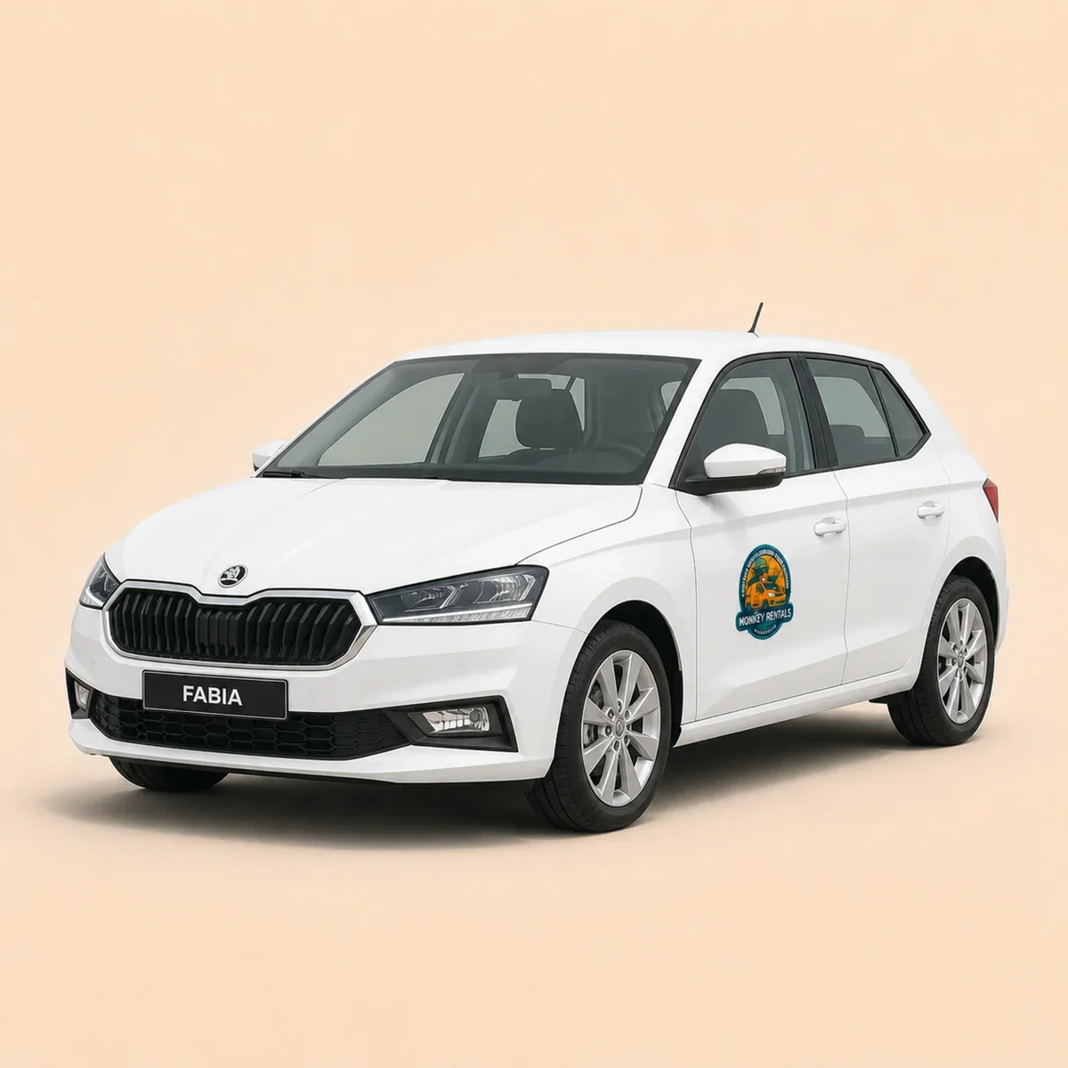 Skoda Fabia en alquiler sin fianza en Sabadell · Monkey Rentals